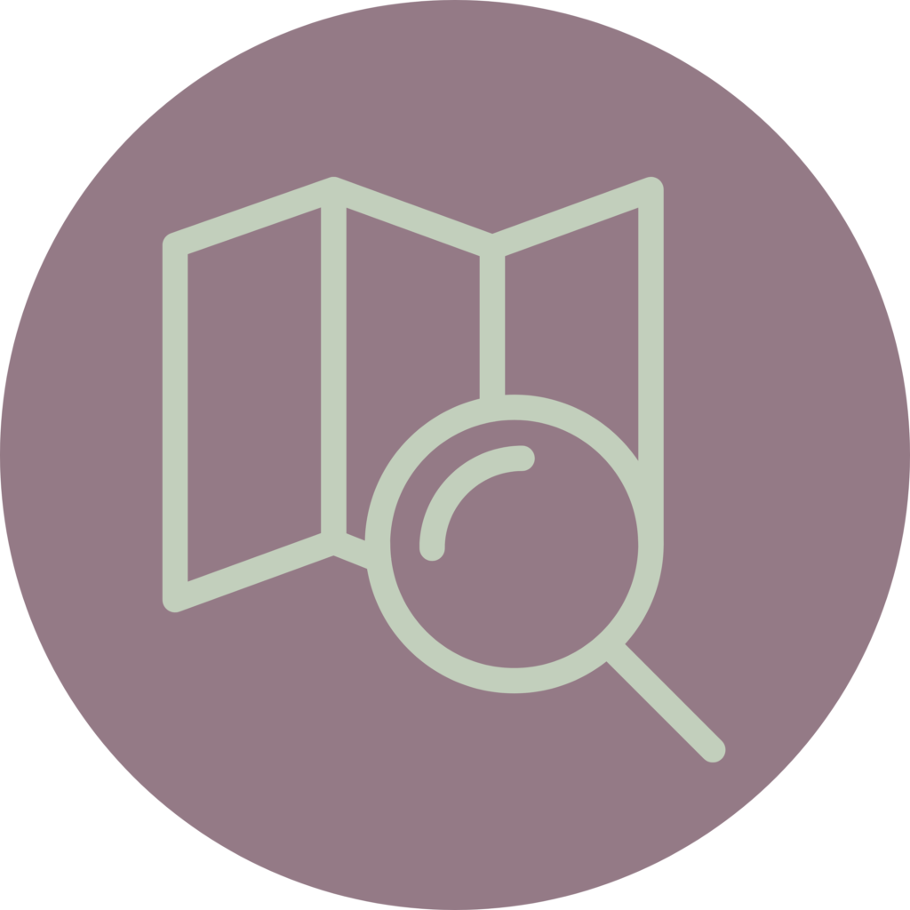 map icon location purple
