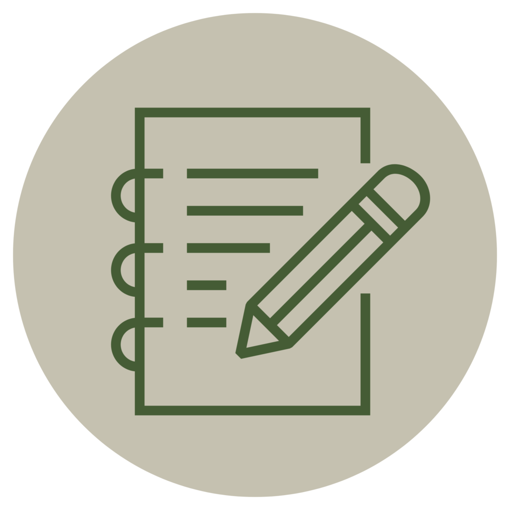 journal writing icon brown gray