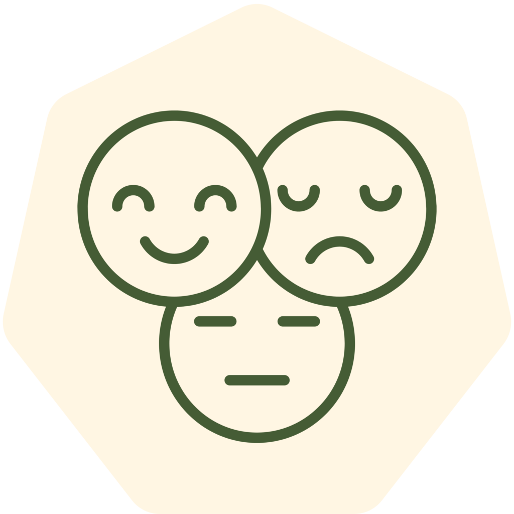 emotions light yellow icon